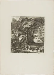 Couple Seated in a Glade