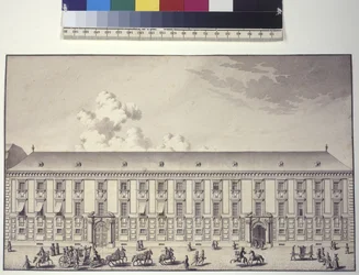 Front View of the Palace at Nos