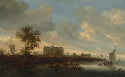 View of the Town of Alkmaar