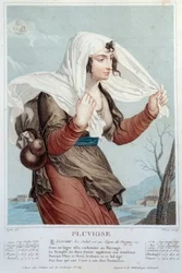 Revolutionary calendar of January 21 and 22: Rainfall: The sun is at the sign of the Aquarius