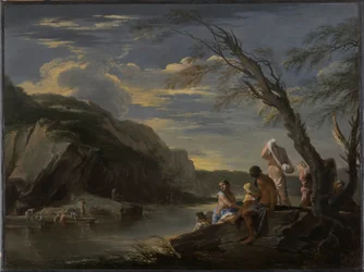 Landscape with Bathers