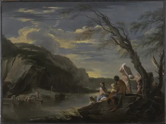 Landscape with Bathers