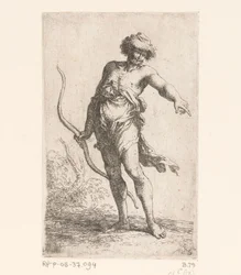 Man with a Bow (Small Figures)