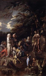 St. John the Baptist Preaching in the Wilderness