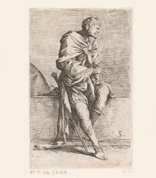 Seated Soldier (Small Figures, Figurine)
