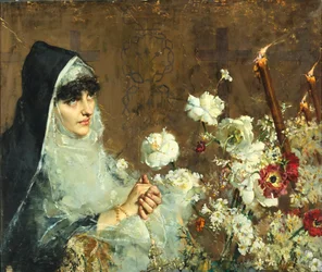 A Nun in Prayer