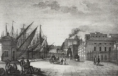 Via del Piliero seen from dell