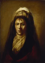 Portrait of Countess Yekaterina Petrovna Rostopchina Wearing a Veil