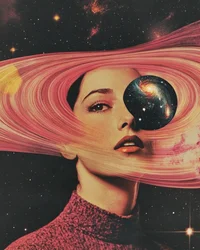 Cosmic Woman Gaze