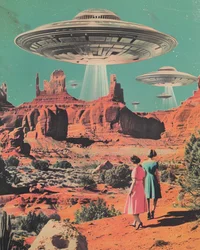 Desert UFO Invasion