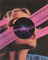 Surreal Cosmic Gaze