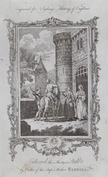 Edward the Martyr Stabbed by Order of his Step Mother Elfrida