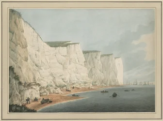 The Fleet Off the Coast, Beachy Head, c. 1790-1805