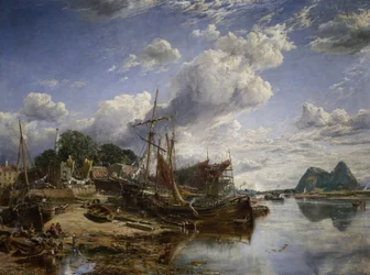 The Shipyard of Archibald McMillan et Fils in Dumbarton, Scotland
