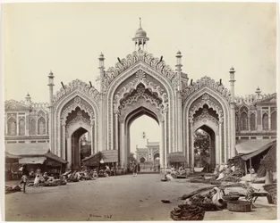 Gateway of the Hooseinabad Bazaar