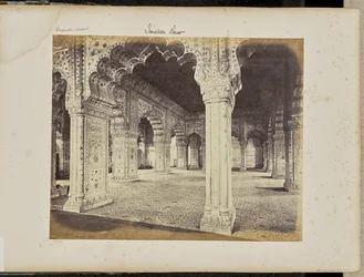 Delhi - The Palace, Interior of the Diwan-i-Khas