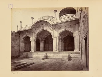 Delhi; The Palace, the Moti Masjid (Pearl Mosque)