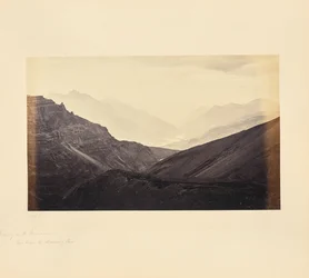 Evening on the Mountains, View from Below the Manirung Pass