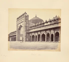 Fatehpur Sikri; The Mosque on the Western Side of the Quadrangle
