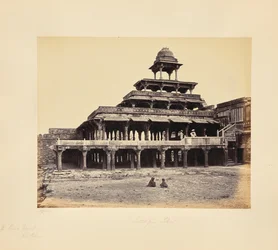 Fatehpur Sikri; The Panch Mahal (Five Palaces)