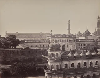 Lucknow. The Great Imambara and Mosque