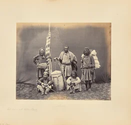 Mountain Workers in Shimla with Khiltas and Dandy