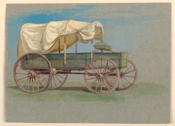A Covered Wagon, 1870-80