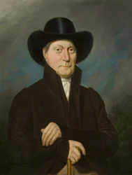 Portrait of a Man in a Beaver Hat