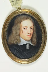 Gentleman in black doublet