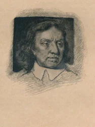 Oliver Cromwell, 1599-1658. English military leader and politician, 1901