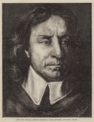 The Late National Portrait Exhibition, Oliver Cromwell