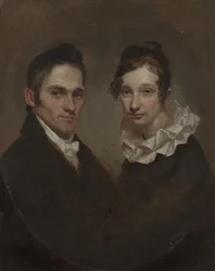 Reverend Hiram Bingham and Sybil Moseley Bingham (1789-1869; 1792-1848)