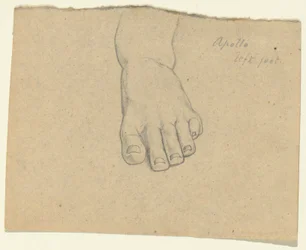 Study for The Judgment of Jupiter (detail)
