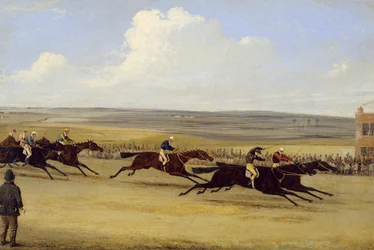 The 1850 Cambridgeshire Stakes: The Finish