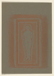 Nude with Book or Stone Tablet in Hand
