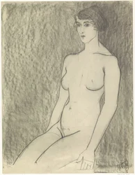 Seated Female Nude