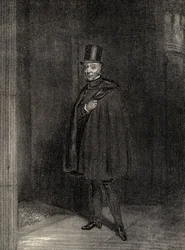 The Duke Entering the House of Lords, illustration from 