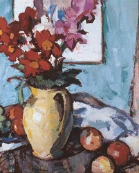 Dahlias and Gladioli