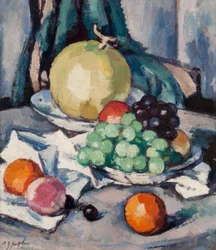 Mixed Fruit - Melon, Grapes and Apples, c.1926