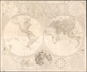 Scientia Terrarum et Coelorum: Or, the Heavens and Earth Astronomically and Geographically Delineated and Displayed