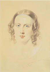 Early Portrait of Catherine Dickens, 1838