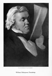 William Makepeace Thackeray, English Novelist, c. 1864