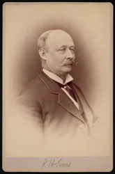 Portrait of J.H. Sims, Between 1876 and 1880