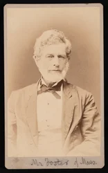 Portrait of Mr. Foster of Massachusetts, Between 1876 and 1880