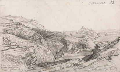 A Page from a Cornish Sketchbook: Cornwall 32