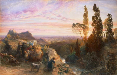 Dream in Apennines, circa 1864