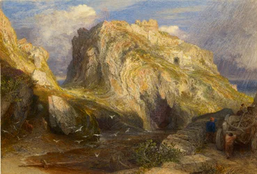 Tintagel Castle: Approaching Rain