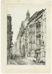 Dresden, from Facsimiles of Sketches made in Flanders and Germany