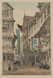 Facsimiles of Sketches Made in Flanders and Germany: Sachsenhausen Francfort
