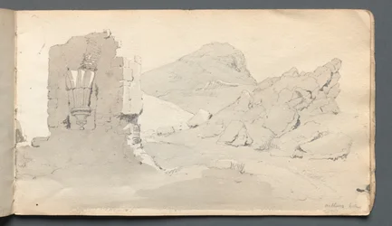 Sketchbook: Ruin, 1814